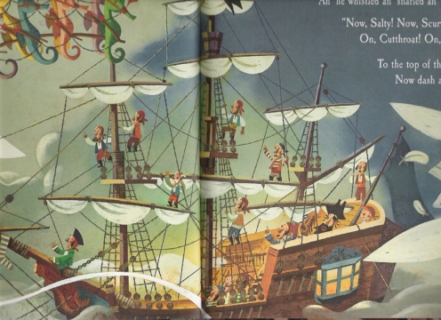 Serra's pirate ship from "The Pirate's Night Before Christmas