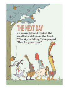 Page  from "Chicken Big" by Keith Graves